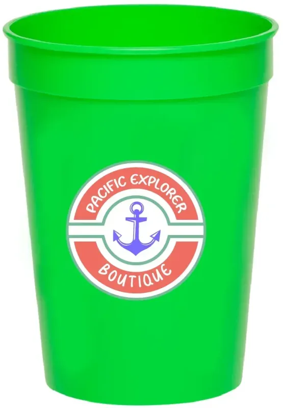 12 oz. Fanatic Plastic Stadium Cups w/ Full Color Imprint — view 8
