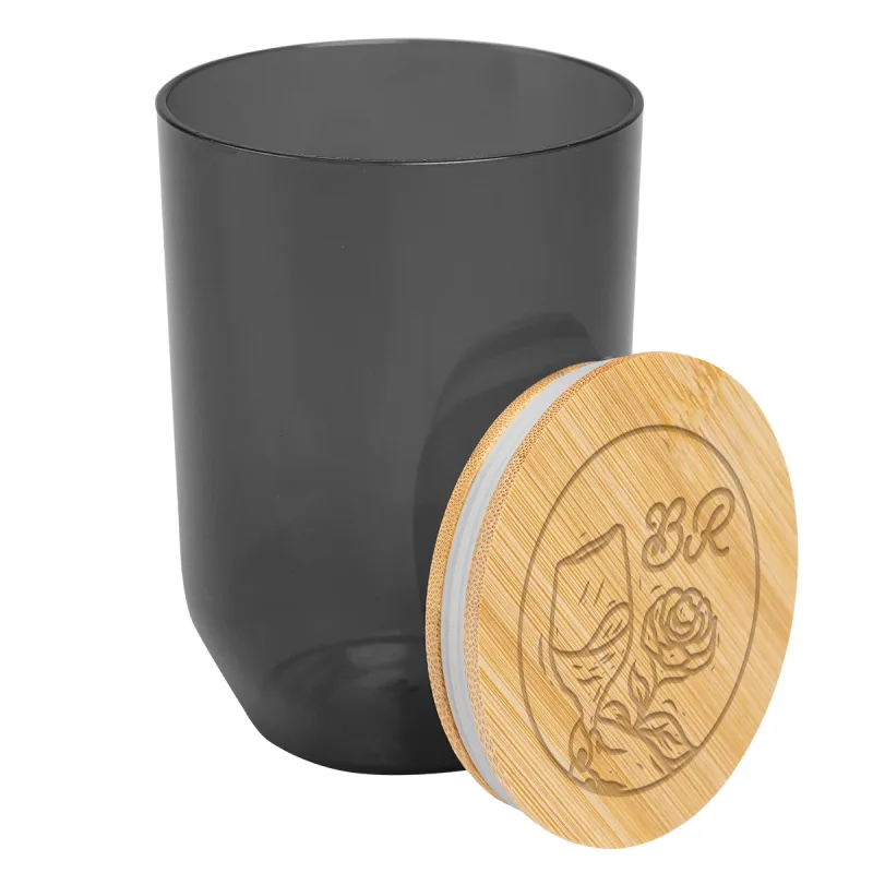12 Oz. Montrose rPET Wine Tumbler With Bamboo Lid — view 5