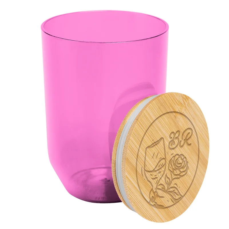 12 Oz. Montrose rPET Wine Tumbler With Bamboo Lid — view 16