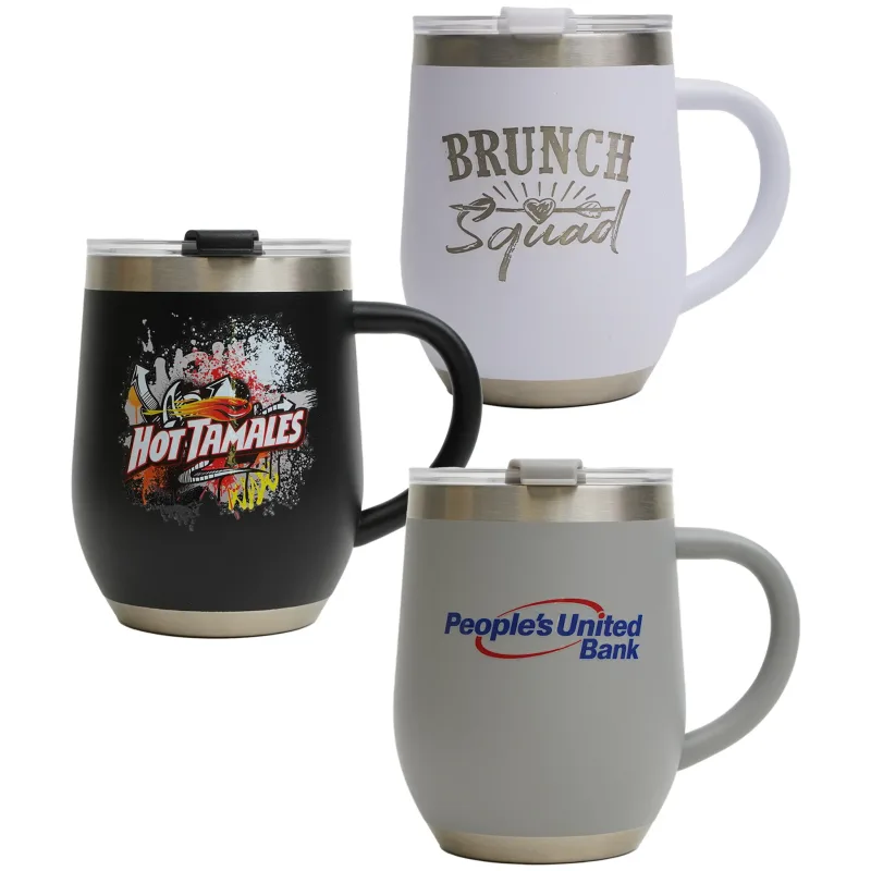 12 oz  Stemless Tumbler With Handle — view 2
