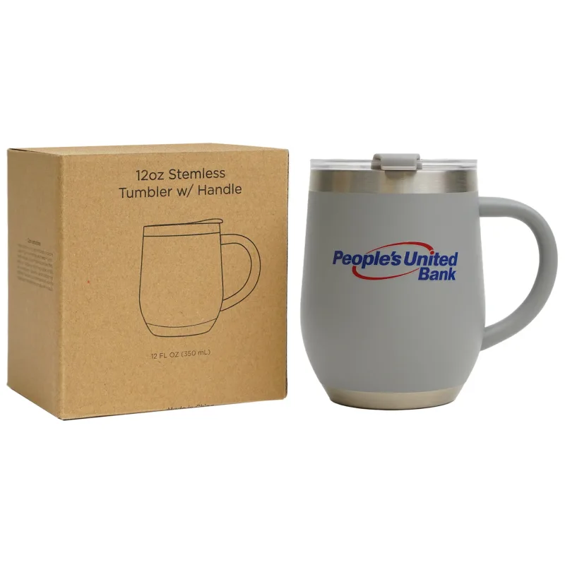 12 oz  Stemless Tumbler With Handle — view 5
