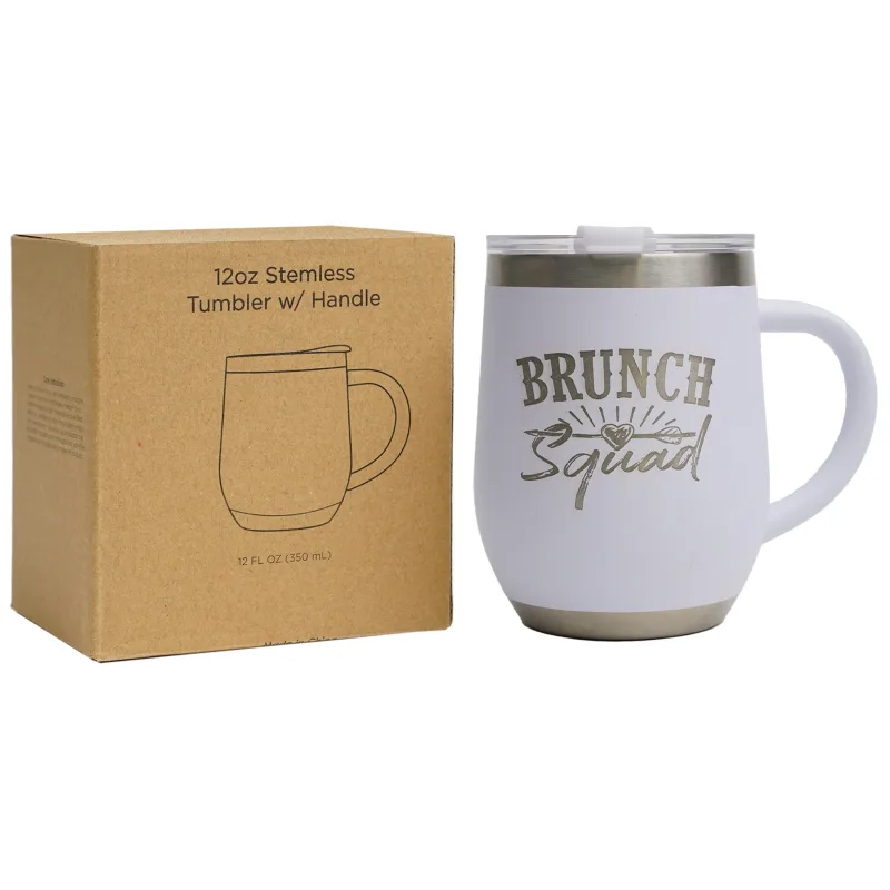 12 oz  Stemless Tumbler With Handle — view 7