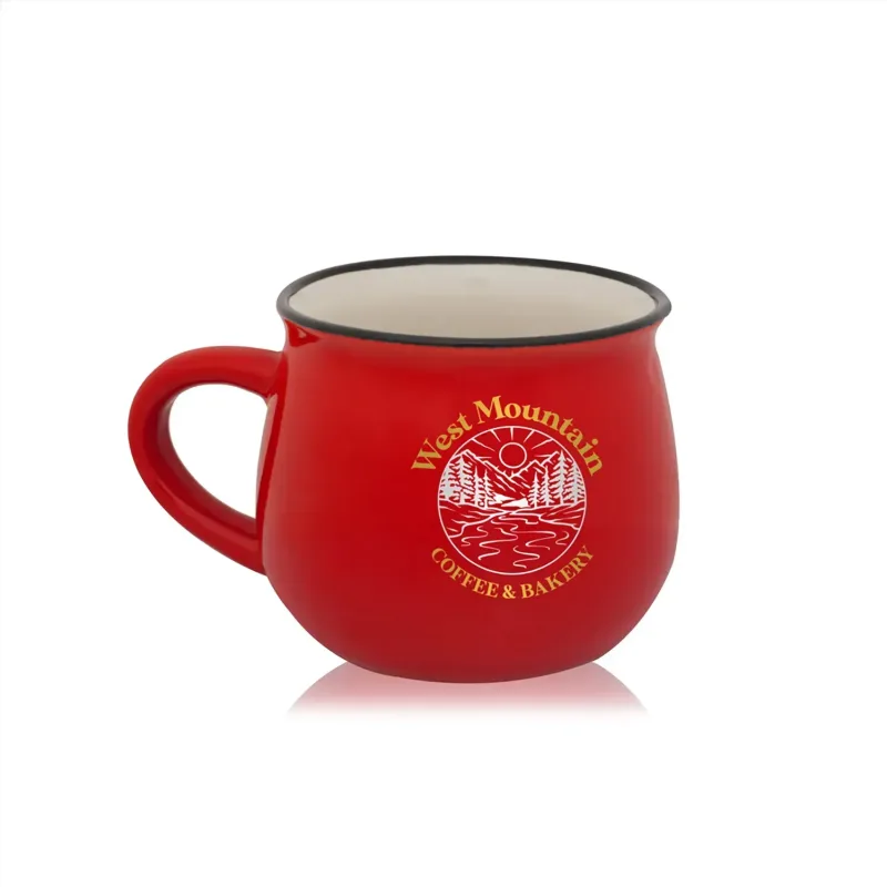 Personalized Two-Tone Ceramic Mug - 12 oz. — view 2