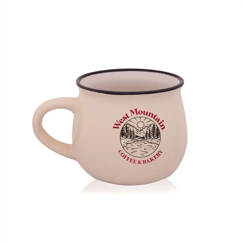 Personalized Two-Tone Ceramic Mug - 12 oz. — view 3