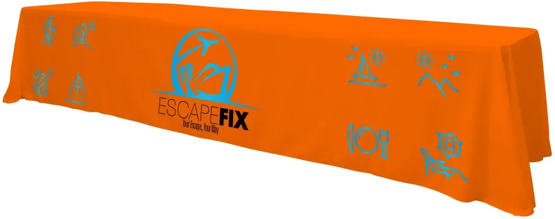 12' Standard Table Throw (Full-Color Front Only) — view 26
