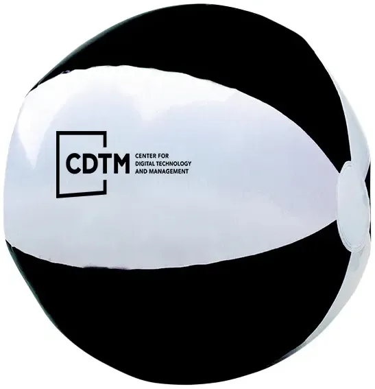 Custom Two-Tone Beach Ball - 12" — view 8