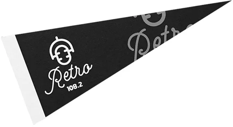 Customized Pennant - 12" x 30"