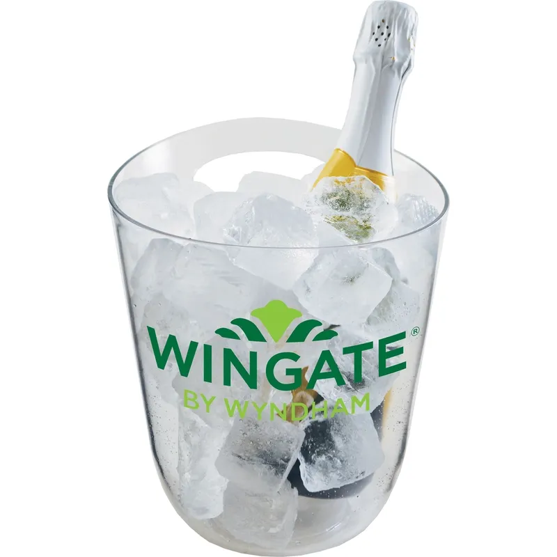 125 oz. Plastic Champagne Ice Bucket w/ Handle