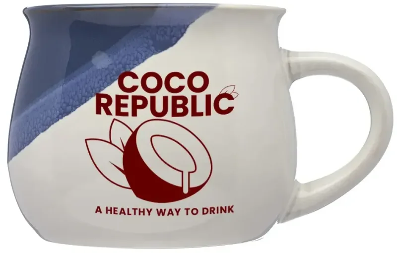 Custom Dripped Ceramic Mug - 12oz — view 3