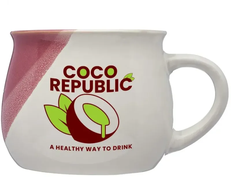 Charming Ceramic Dripped Mug (12oz, 2 Color) — view 2