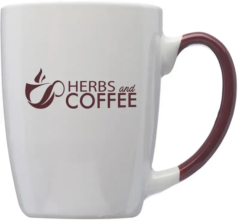 Personalized Two Tone Ceramic Mug - 12oz.
