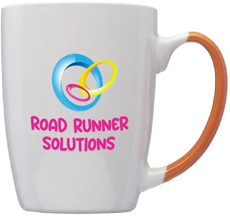 12oz Two Tone Ceramic Mug (Full Color) — view 4