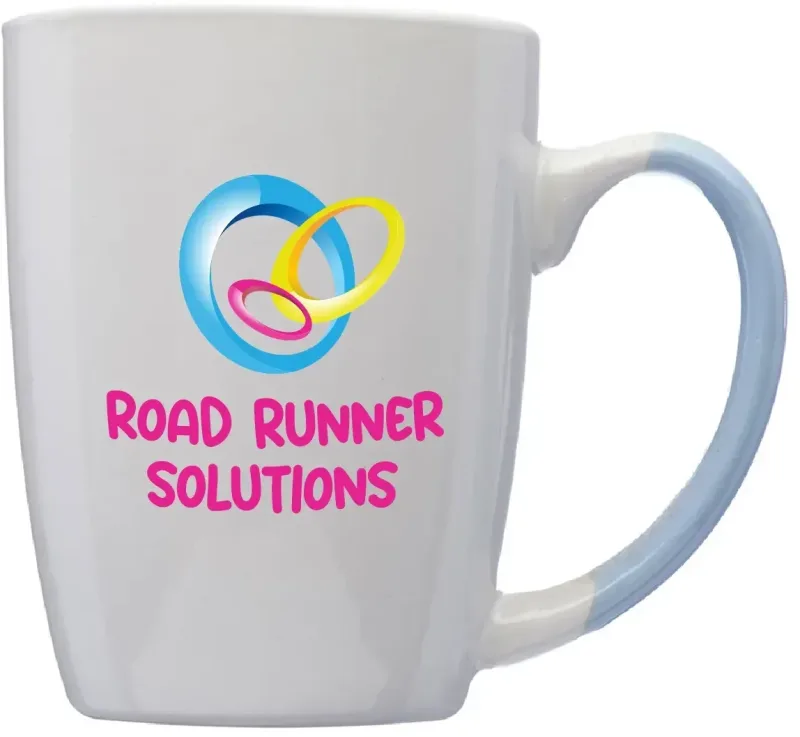 12oz Two Tone Ceramic Mug (Full Color) — view 5