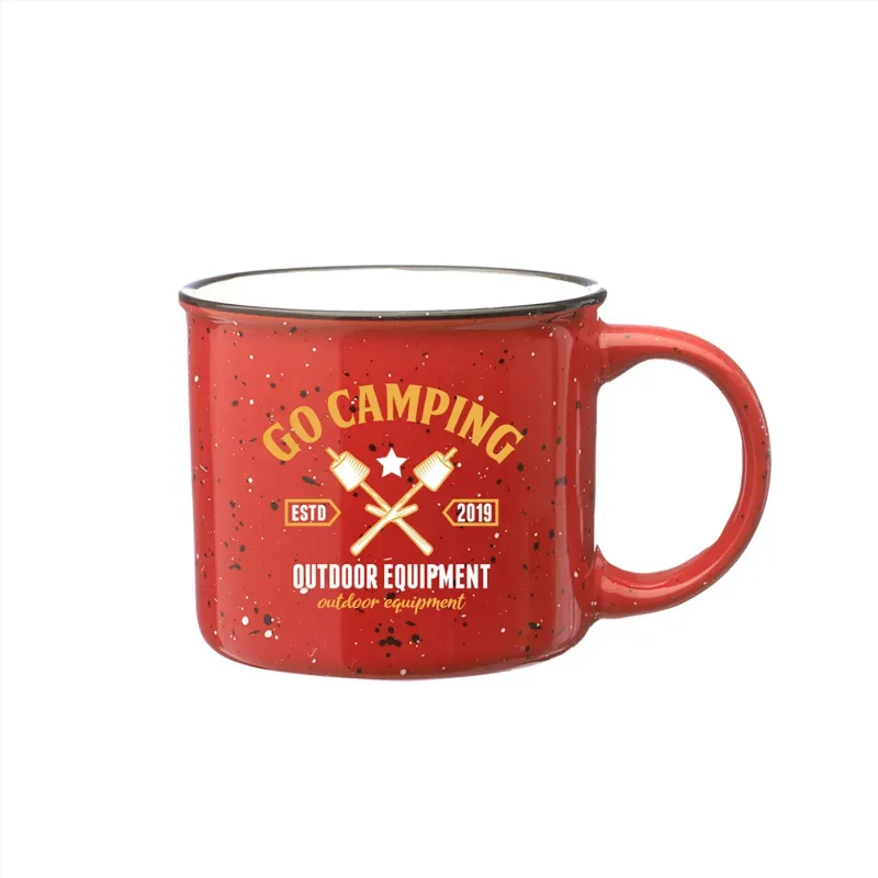 Custom Campfire Ceramic Coffee Mug — view 3