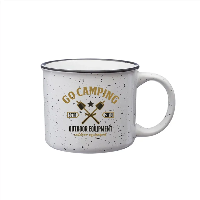 Custom Campfire Ceramic Coffee Mug — view 4
