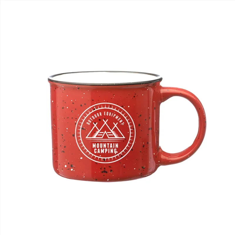 Personalized Happy Camper Ceramic Coffee Mug (13 oz.) — view 10
