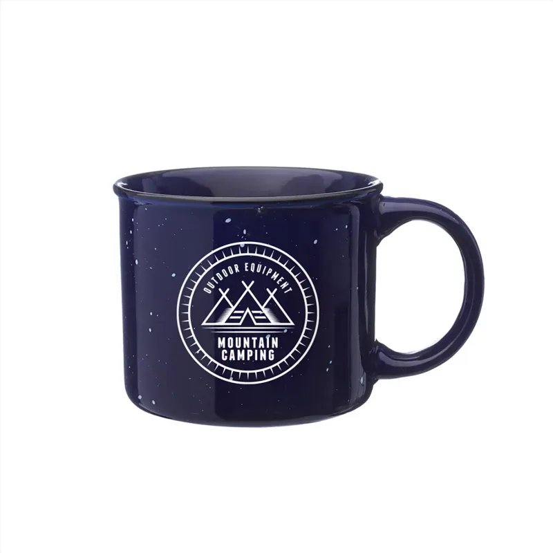 Personalized Happy Camper Ceramic Coffee Mug (13 oz.) — view 11
