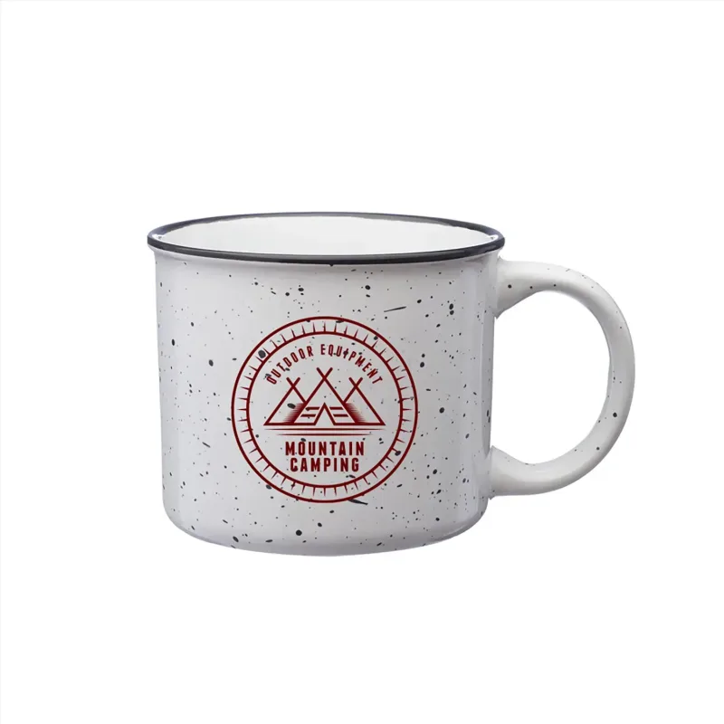 Personalized Happy Camper Ceramic Coffee Mug (13 oz.) — view 12