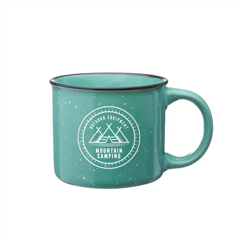 Personalized Happy Camper Ceramic Coffee Mug (13 oz.) — view 5