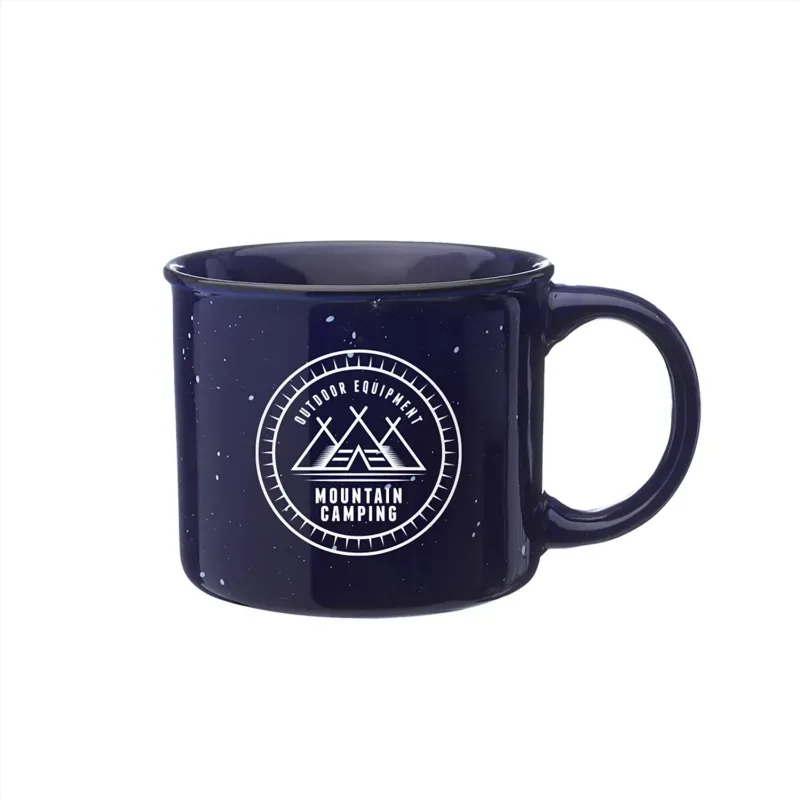 Personalized Happy Camper Ceramic Coffee Mug (13 oz.) — view 7
