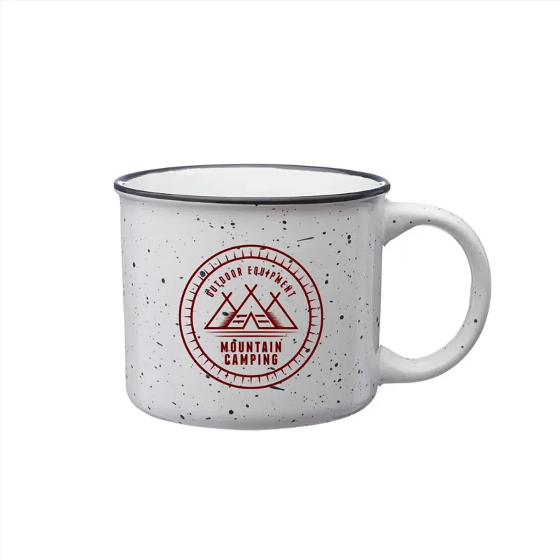 Personalized Happy Camper Ceramic Coffee Mug (13 oz.) — view 8