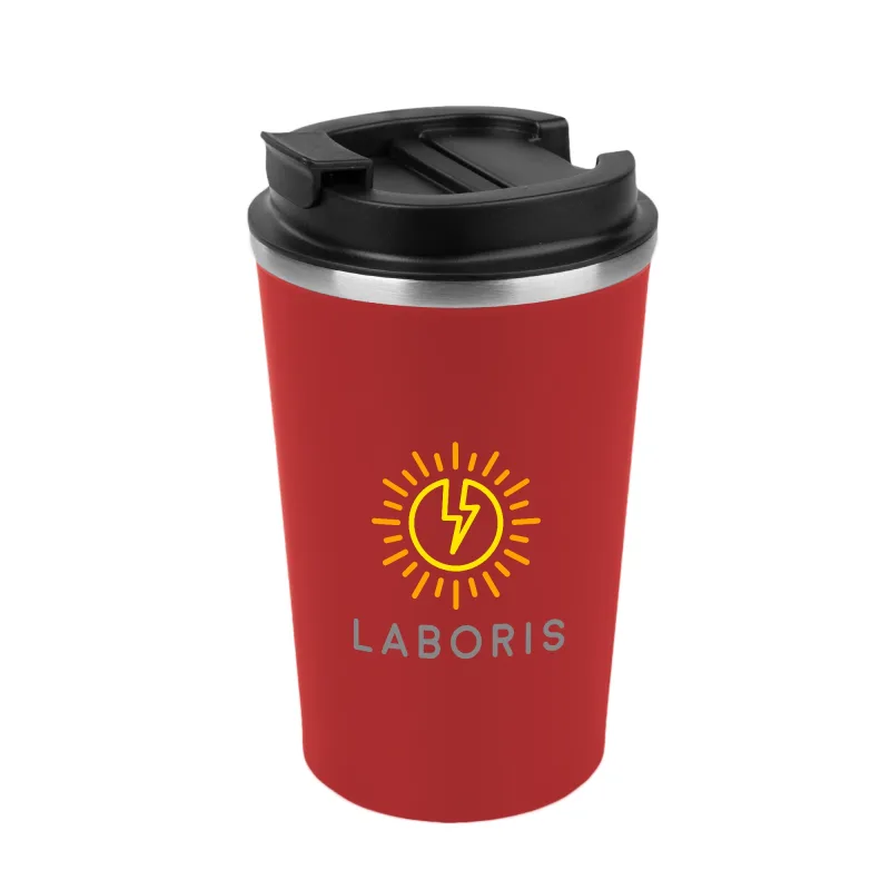 13 oz. Spill Restistant Double Wall Stainless Steel Travel Tumbler — view 7