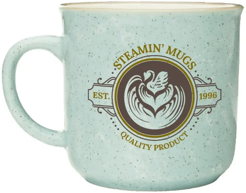 Personalized Marble Coffee Mug - 13oz (2 Color) — view 4