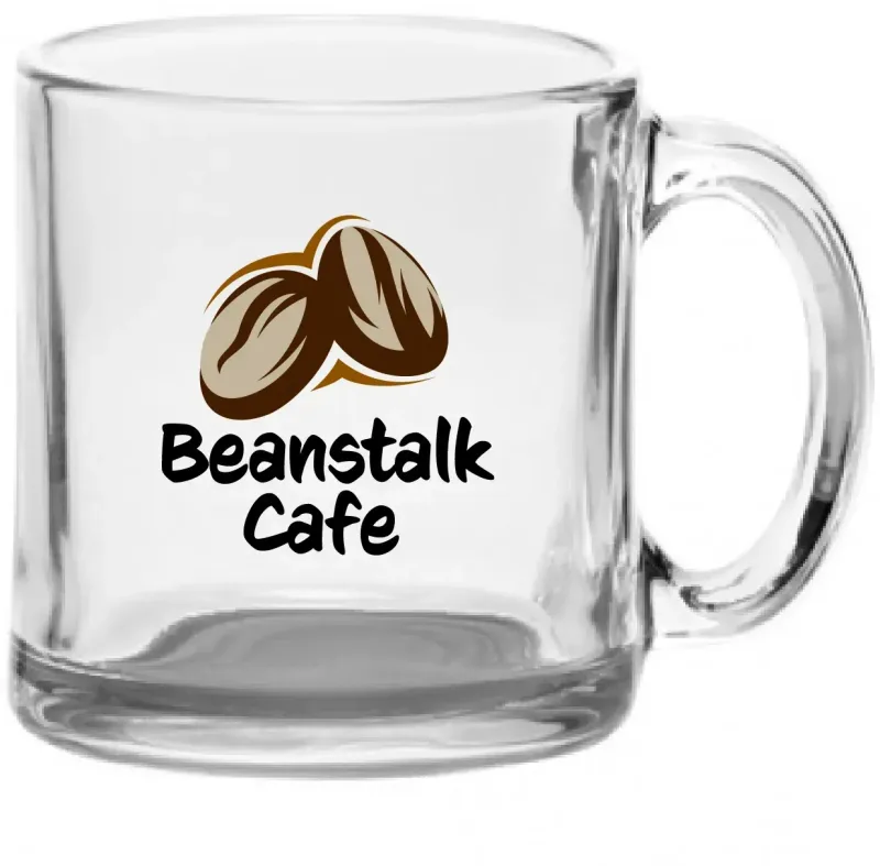 13oz Kona Glass Coffee Mug (Full Color) — view 3