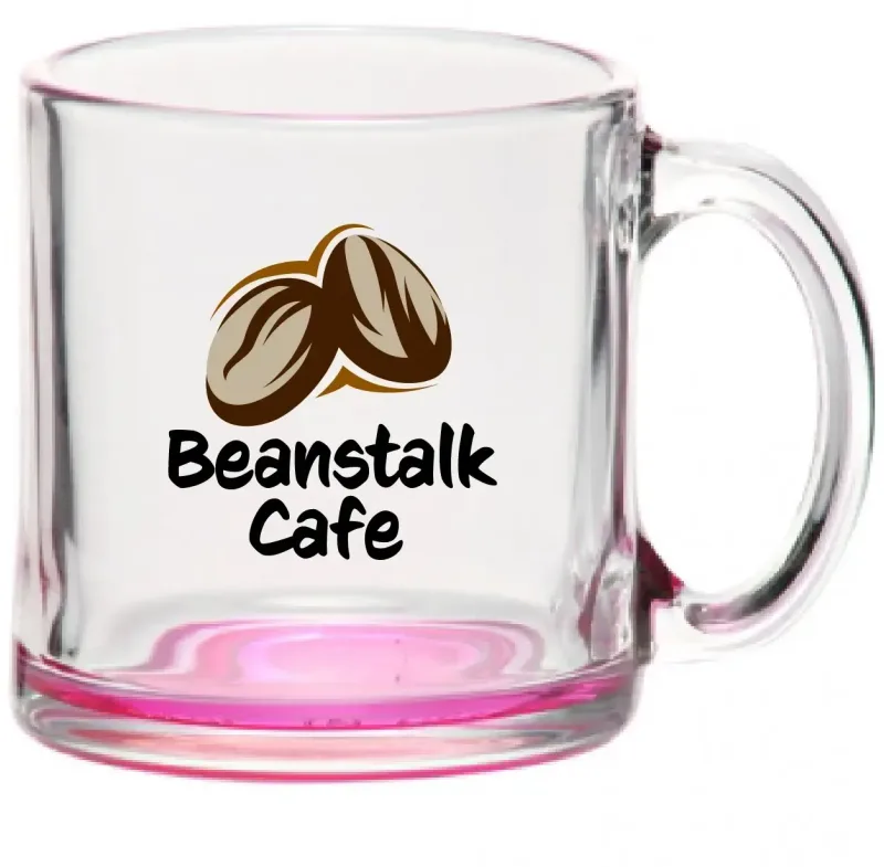 13oz Kona Glass Coffee Mug (Full Color) — view 5