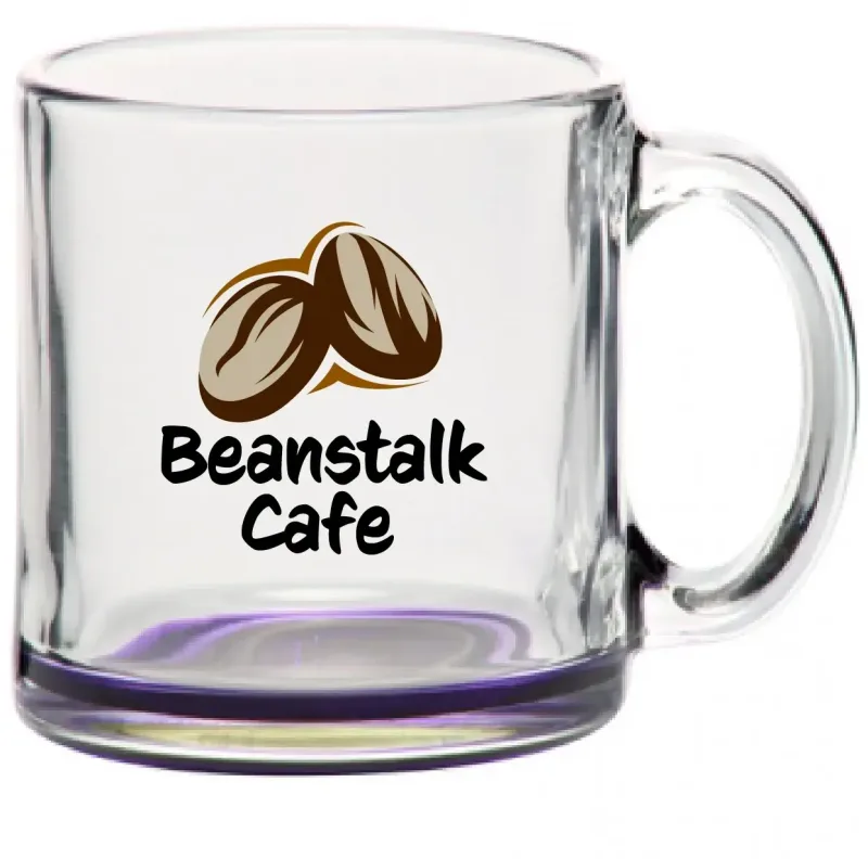 13oz Kona Glass Coffee Mug (Full Color) — view 6
