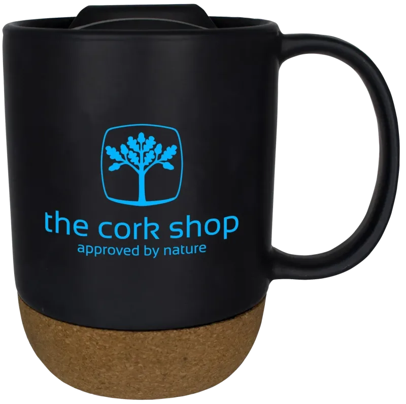 Custom Cork Bottom Mug (14 oz) — view 3