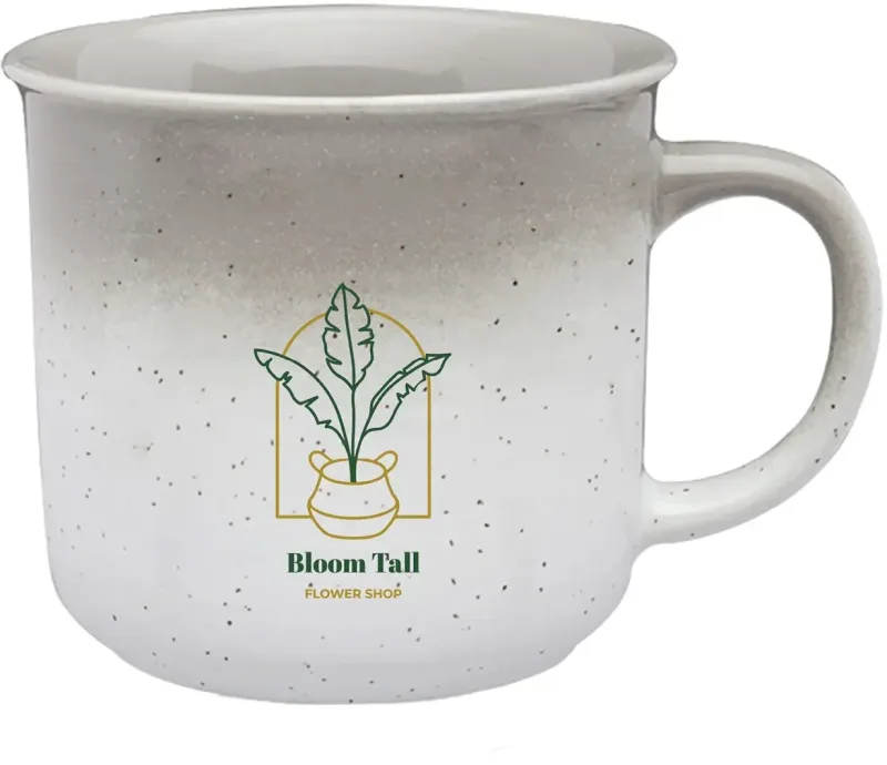 Personalized Gradient Bistro Mugs - 14 oz. (2 Color) — view 4