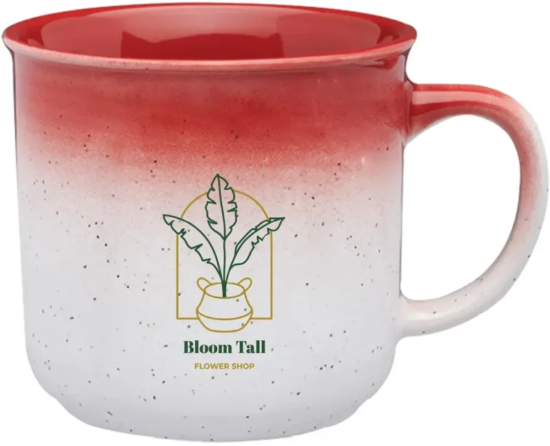 Personalized Gradient Bistro Mugs - 14 oz. (2 Color) — view 5