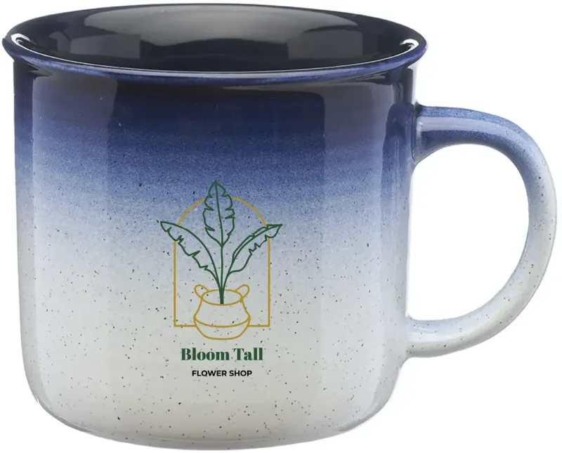 Personalized Gradient Bistro Mug - 14 oz. — view 3