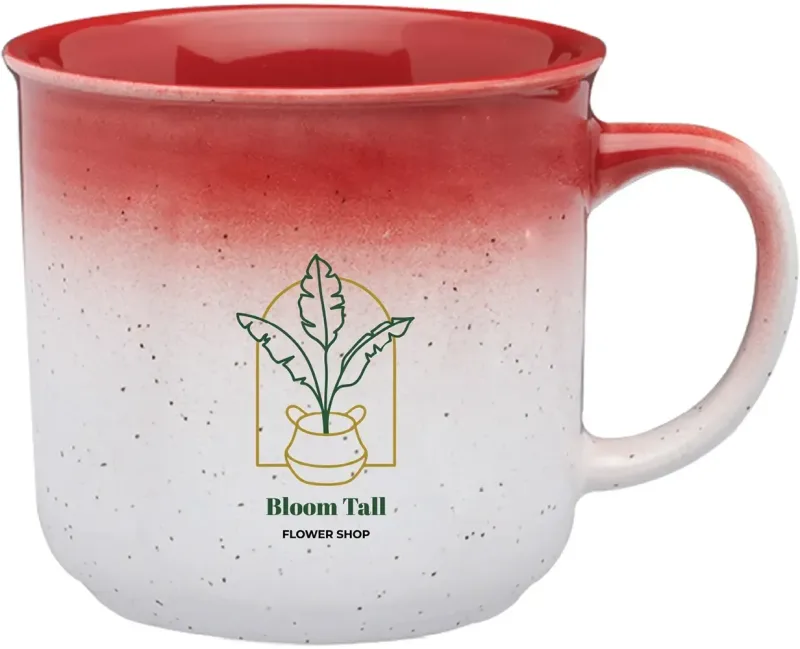 Personalized Gradient Bistro Mug - 14 oz. — view 4