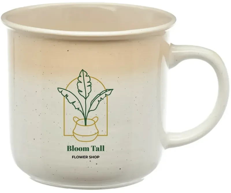 Personalized Gradient Bistro Mug - 14 oz. — view 5