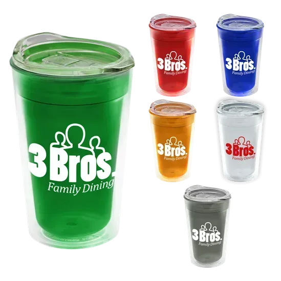 Personalized Transparent Tumbler - 14 oz.