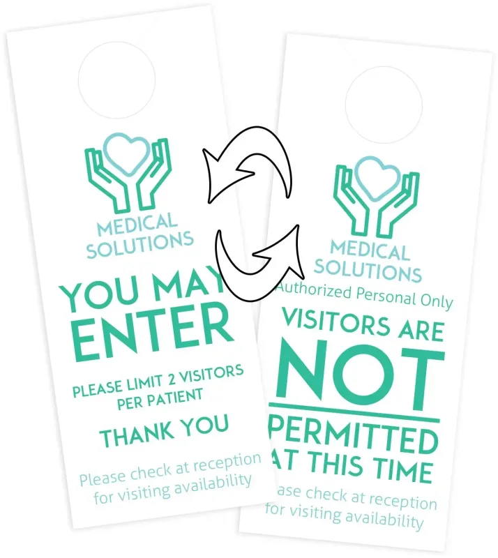 Promo Glossy Door Hangers — view 3