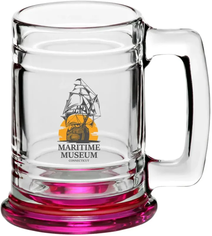 15 oz. Anchor Glass Beer Mugs (2 Color) — view 2