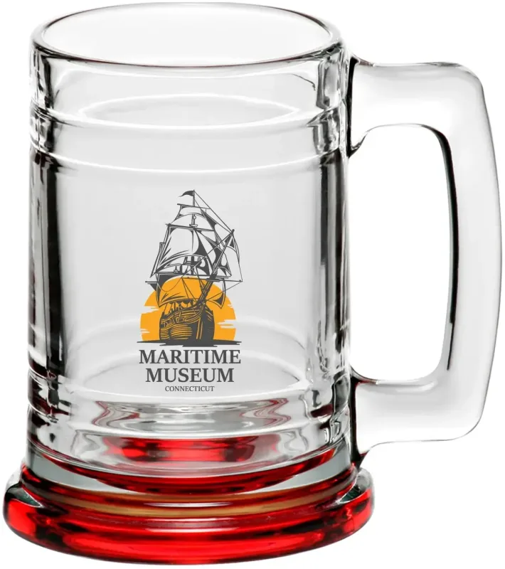 15 oz. Anchor Glass Beer Mugs (2 Color) — view 7