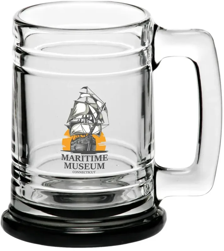 15 oz. Anchor Glass Beer Mugs (Full Color) — view 3