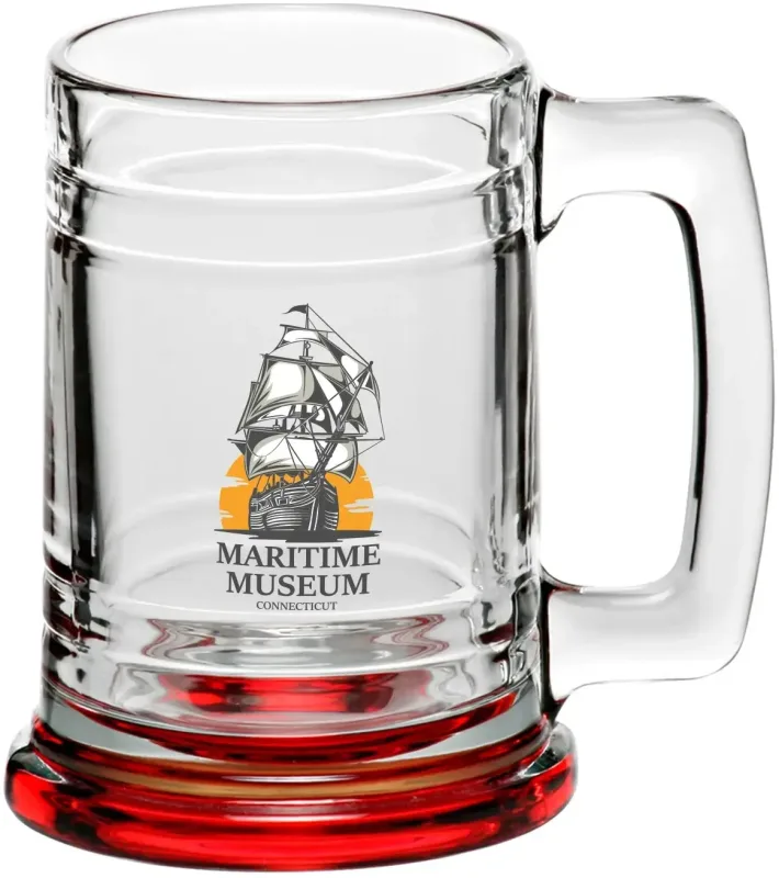 15 oz. Anchor Glass Beer Mugs (Full Color) — view 4