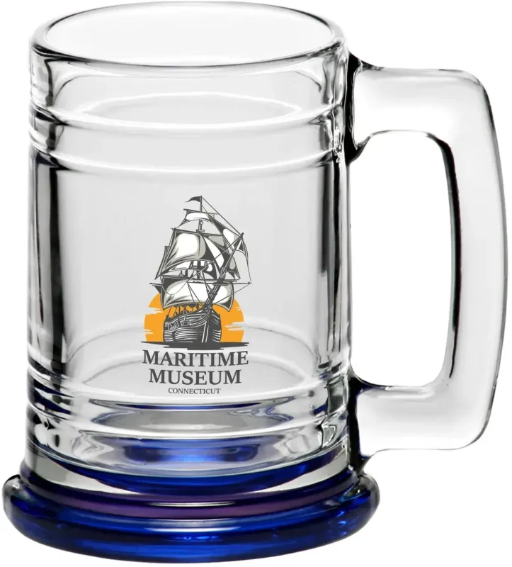 15 oz. Anchor Glass Beer Mugs (Full Color) — view 5