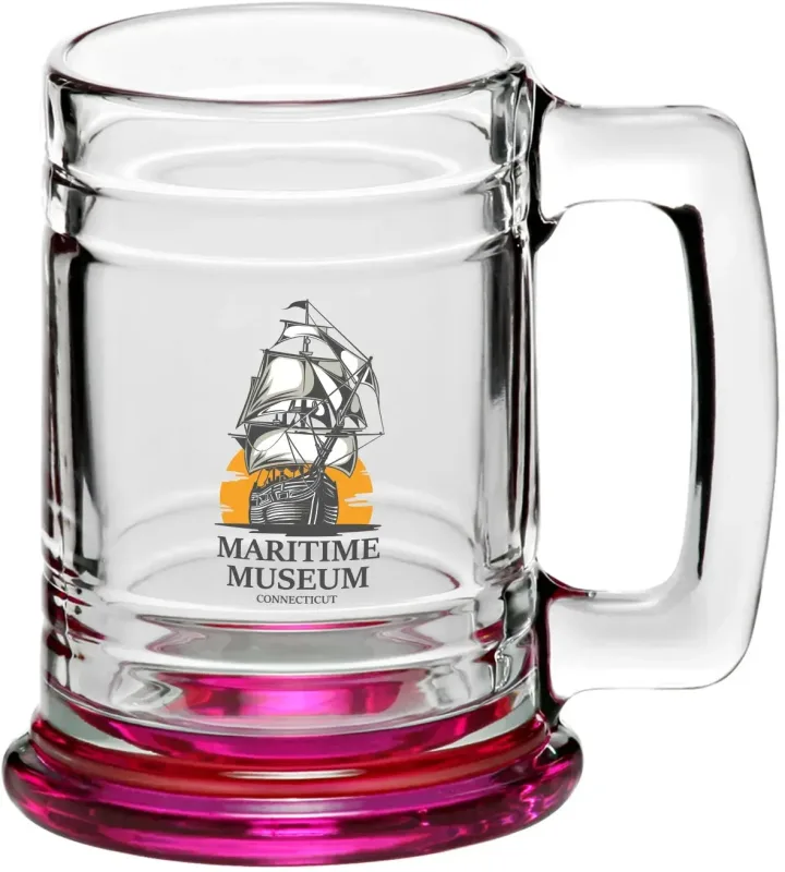 15 oz. Anchor Glass Beer Mugs (Full Color) — view 6
