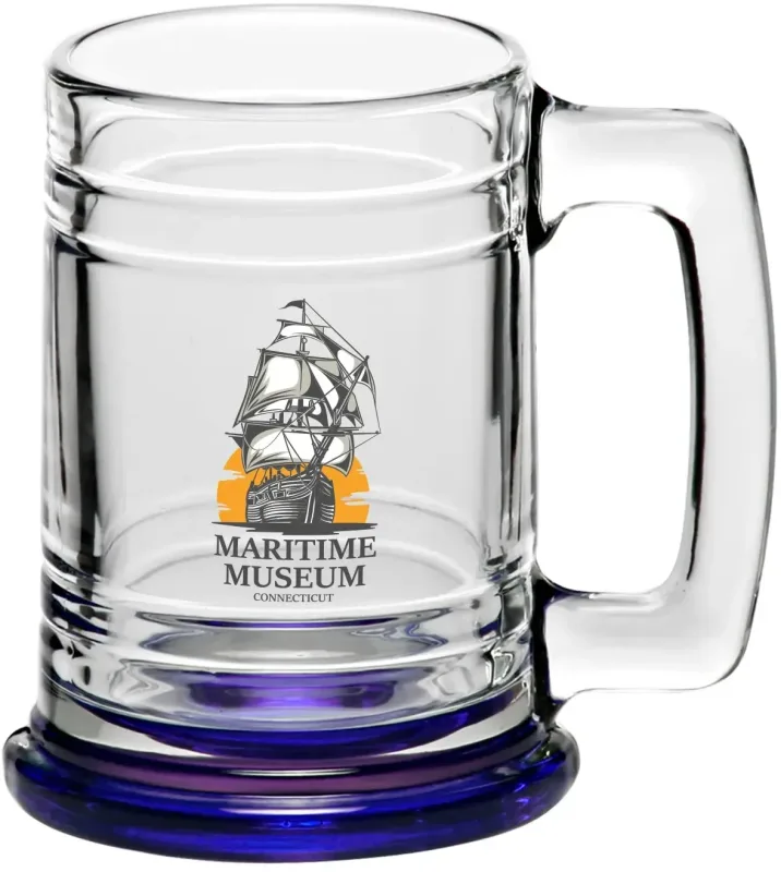 15 oz. Anchor Glass Beer Mugs (Full Color) — view 7