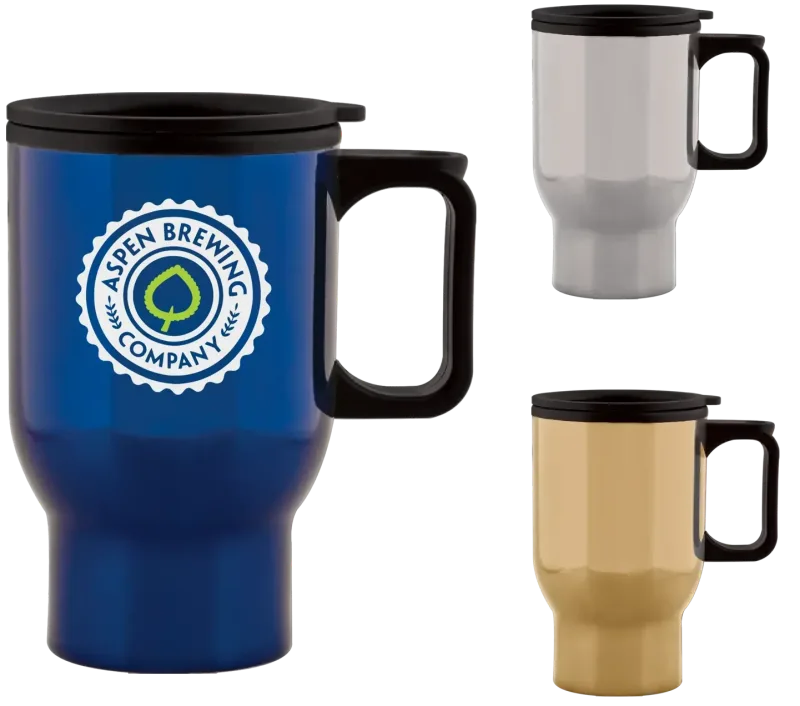 Personalized Stainless Travel Mug (15 Oz) — view 3