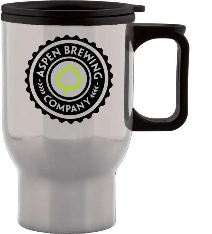 Personalized Stainless Travel Mug (15 Oz) — view 4