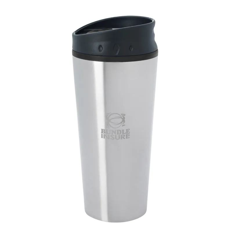 15 Oz. Diamond Stainless Steel Tumbler — view 2