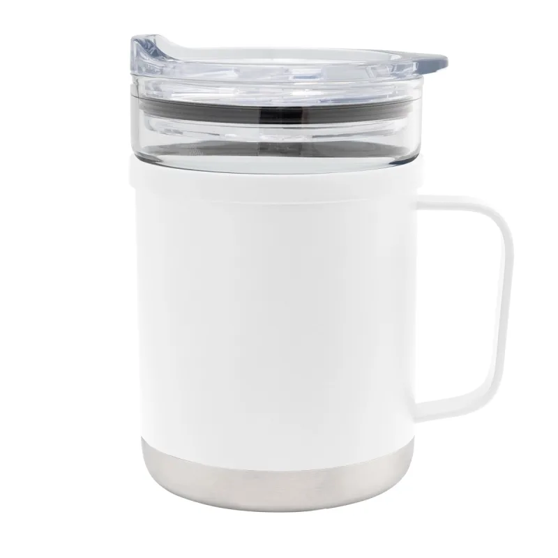 15 Oz. Glass And Stainless Steel Mug — view 6