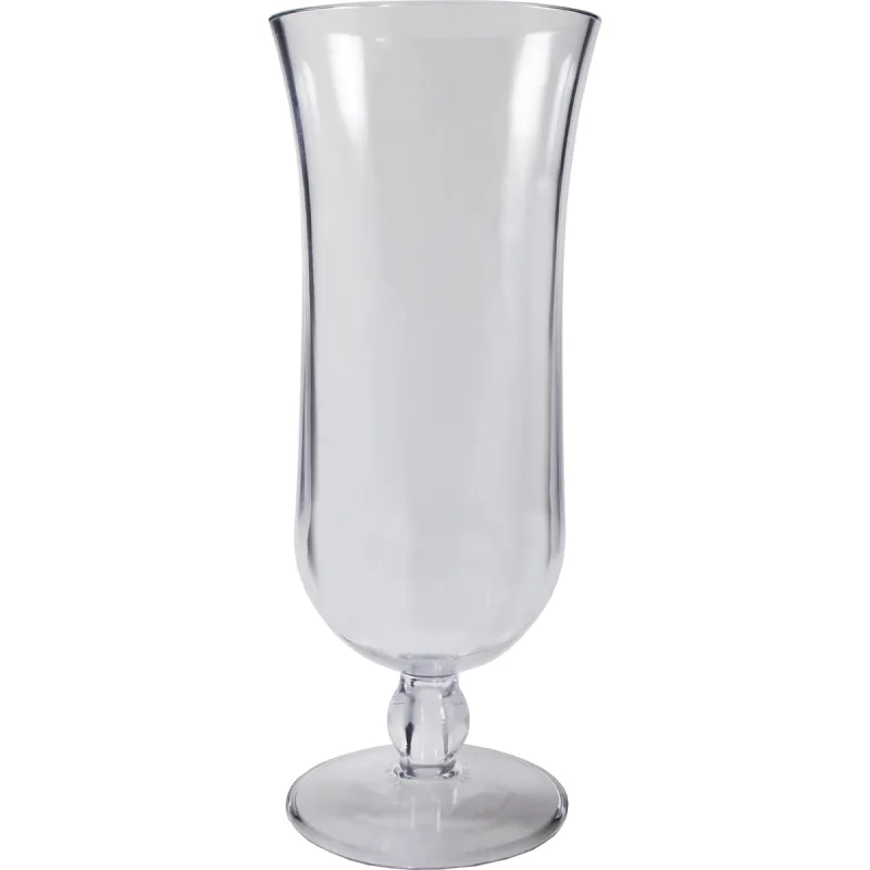 15 oz. Premium Plastic Hurricane Glass — view 2